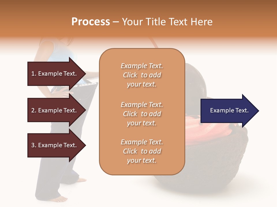 Diet Weight Girl PowerPoint Template