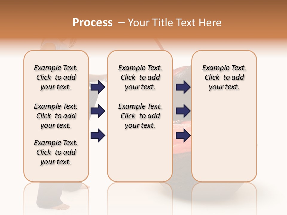 Diet Weight Girl PowerPoint Template
