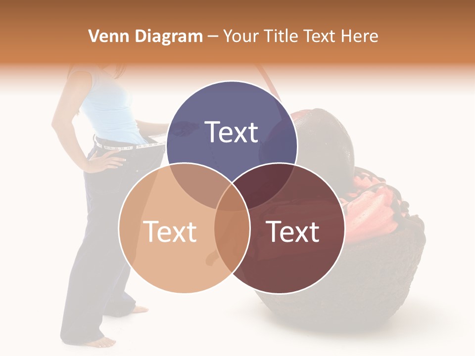 Diet Weight Girl PowerPoint Template