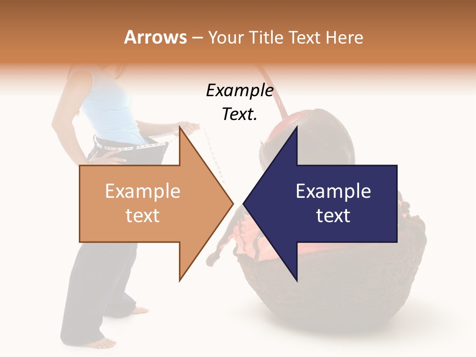 Diet Weight Girl PowerPoint Template