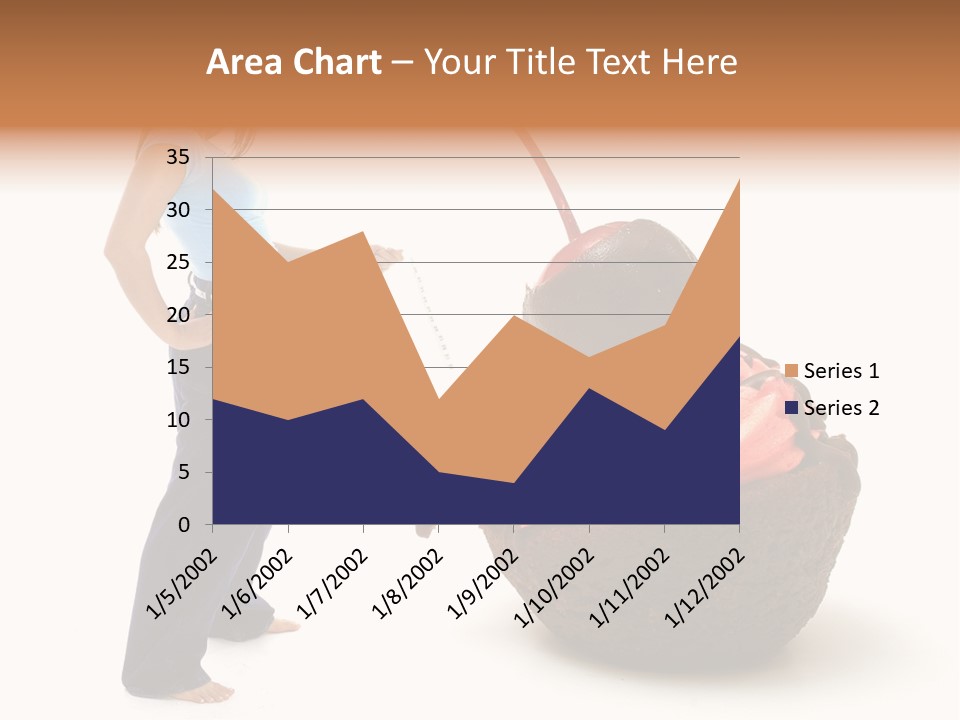 Diet Weight Girl PowerPoint Template