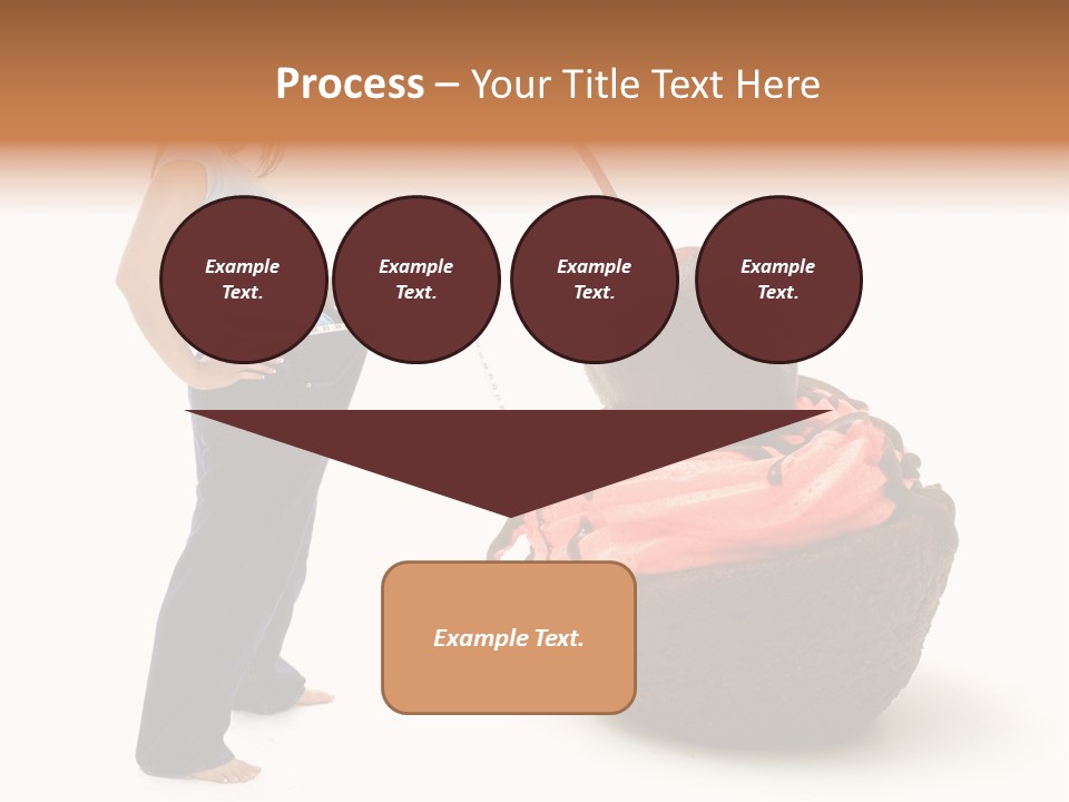 Diet Weight Girl PowerPoint Template