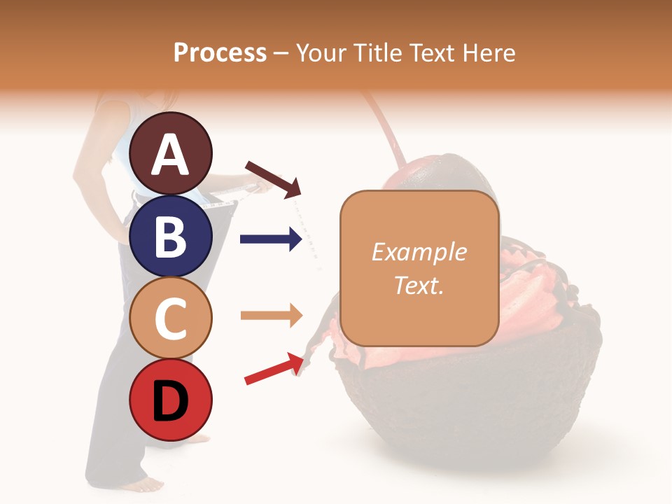 Diet Weight Girl PowerPoint Template