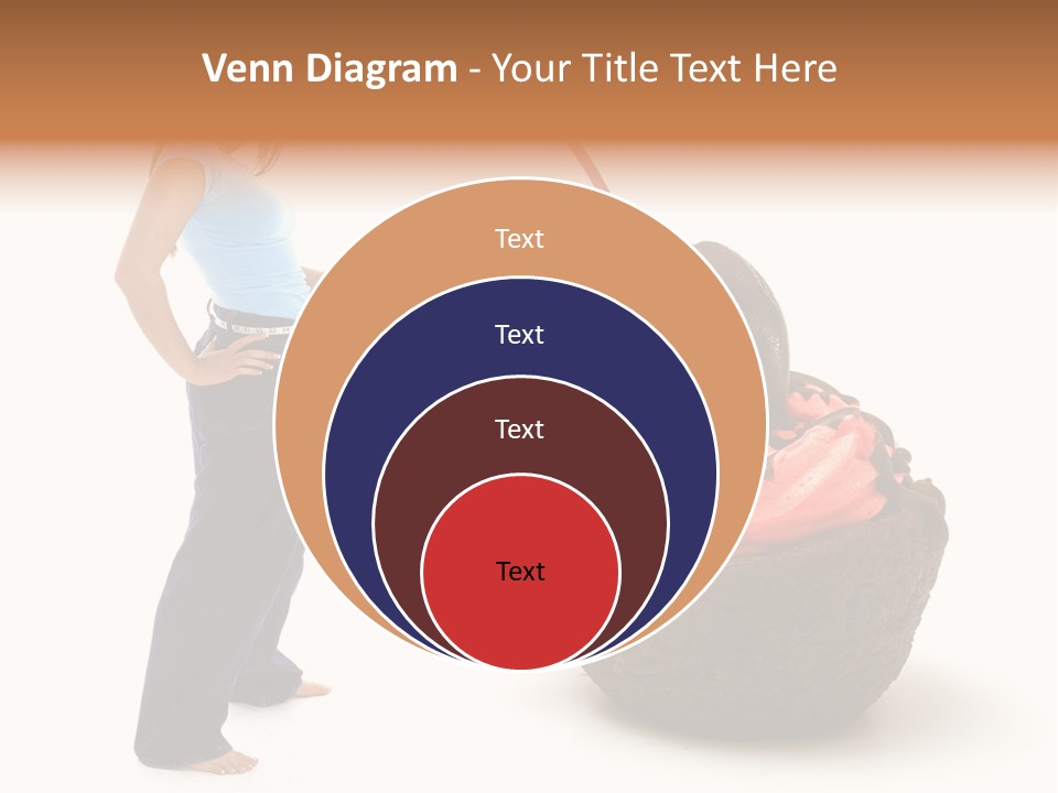 Diet Weight Girl PowerPoint Template