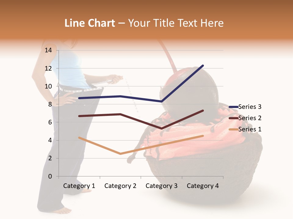 Diet Weight Girl PowerPoint Template
