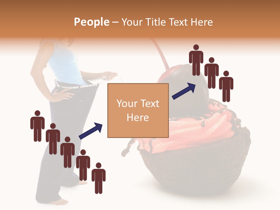 Diet Weight Girl PowerPoint Template