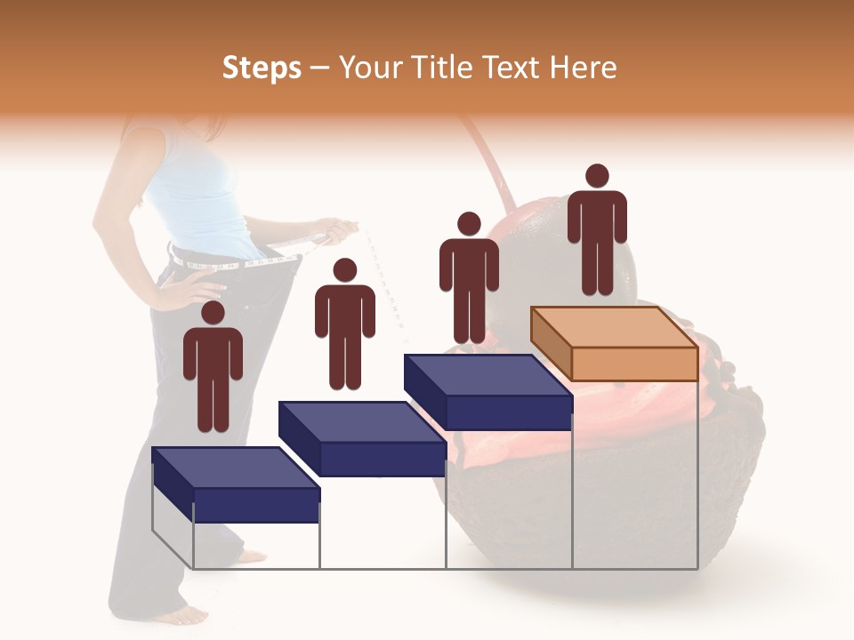 Diet Weight Girl PowerPoint Template