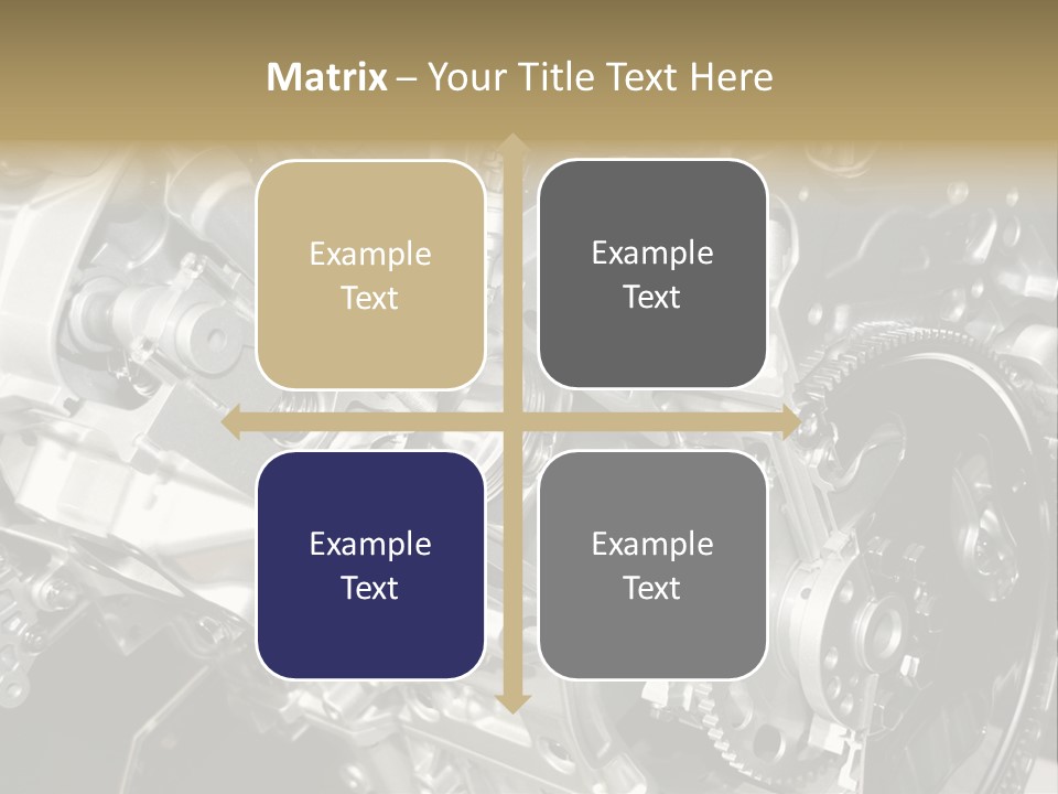Piston Torque Model PowerPoint Template