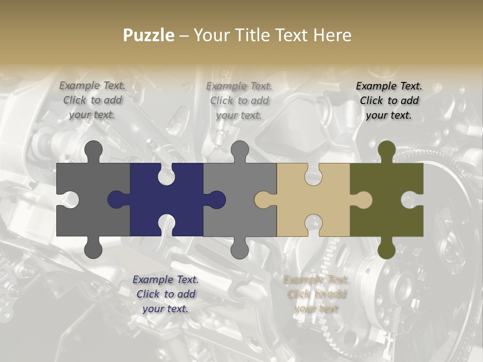 Piston Torque Model PowerPoint Template