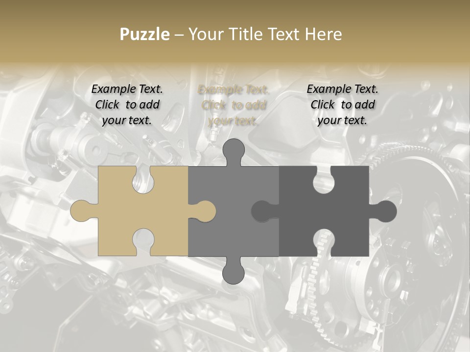 Piston Torque Model PowerPoint Template