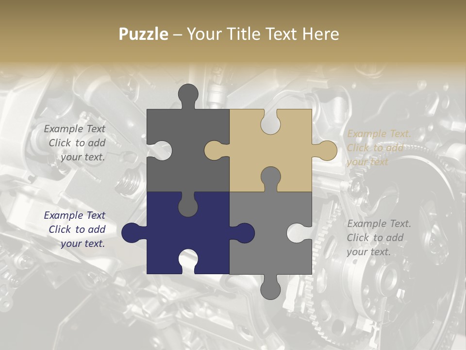 Piston Torque Model PowerPoint Template