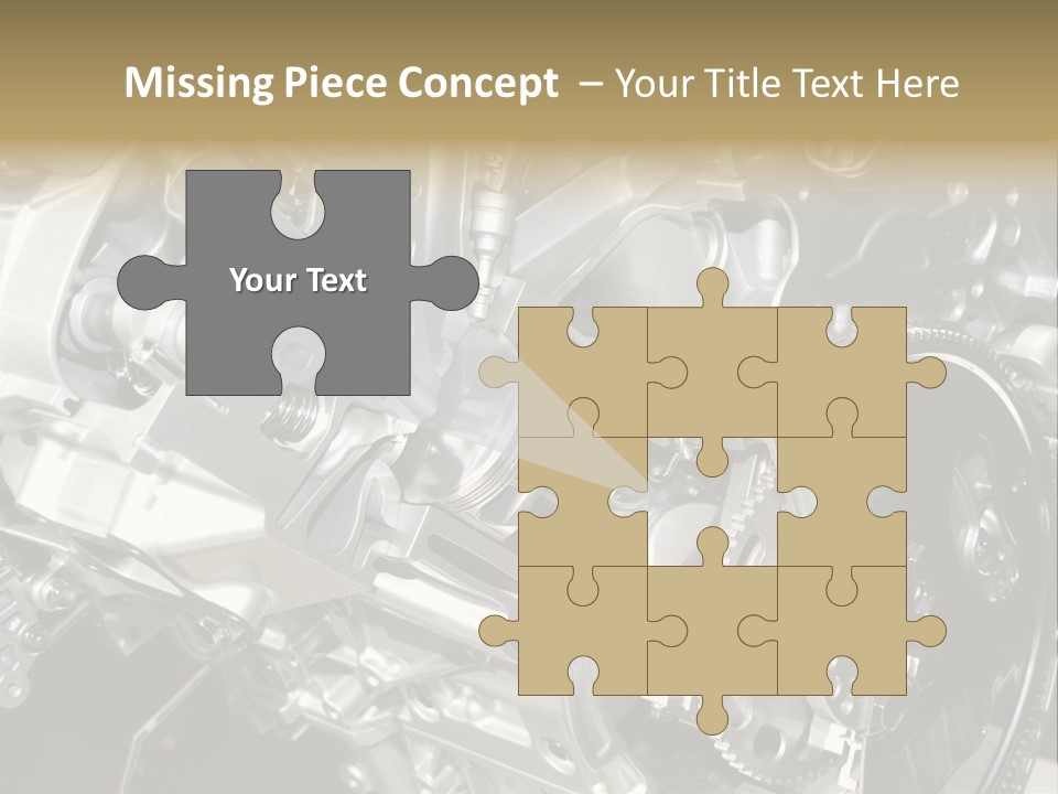 Piston Torque Model PowerPoint Template