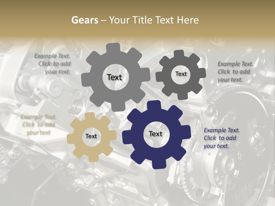 Piston Torque Model PowerPoint Template