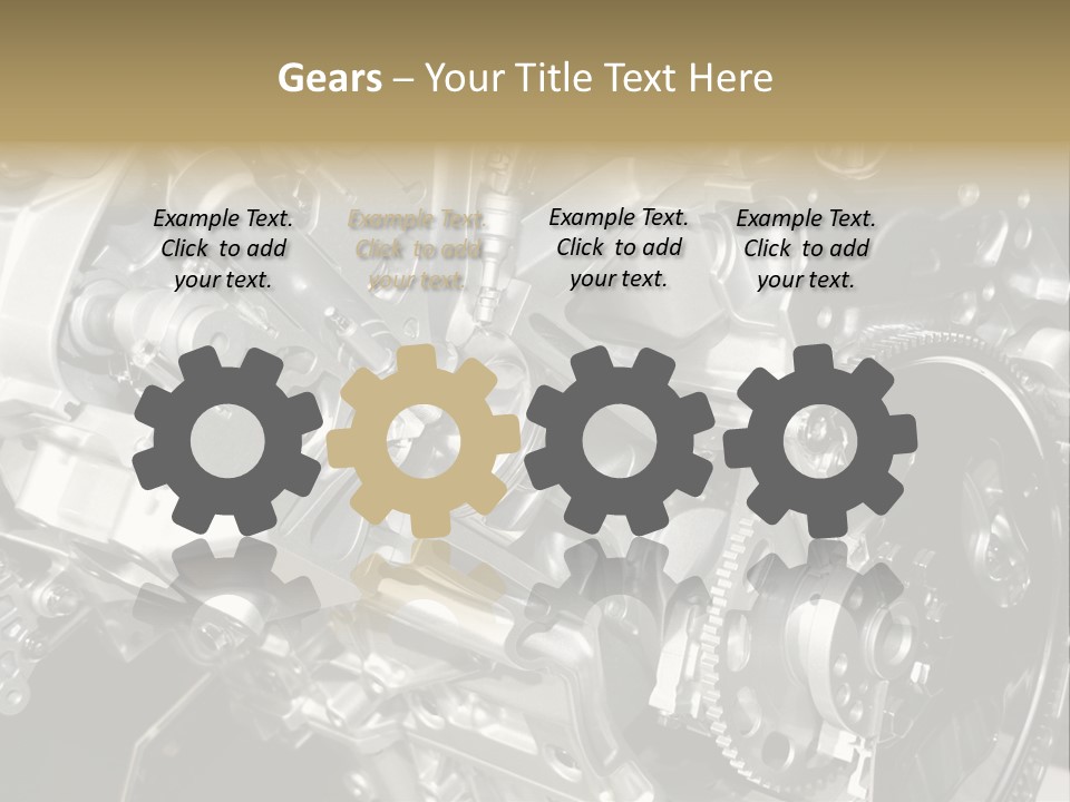 Piston Torque Model PowerPoint Template