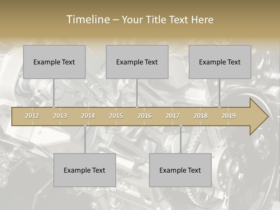 Piston Torque Model PowerPoint Template