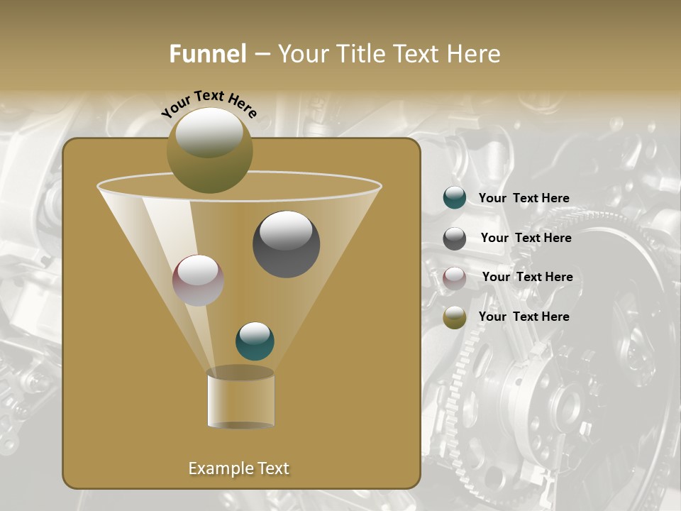 Piston Torque Model PowerPoint Template