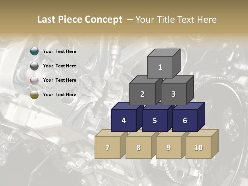 Piston Torque Model PowerPoint Template