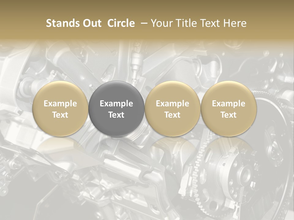 Piston Torque Model PowerPoint Template