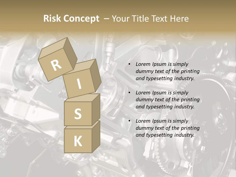 Piston Torque Model PowerPoint Template