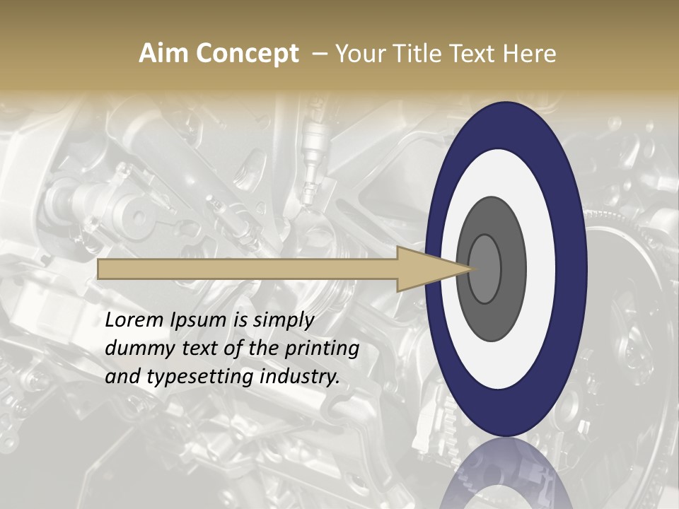 Piston Torque Model PowerPoint Template
