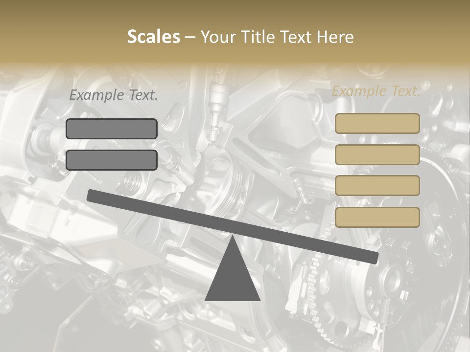 Piston Torque Model PowerPoint Template