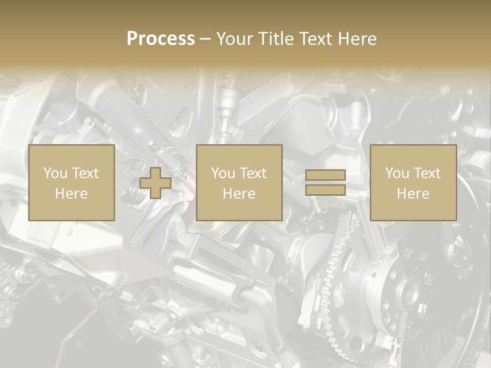 Piston Torque Model PowerPoint Template