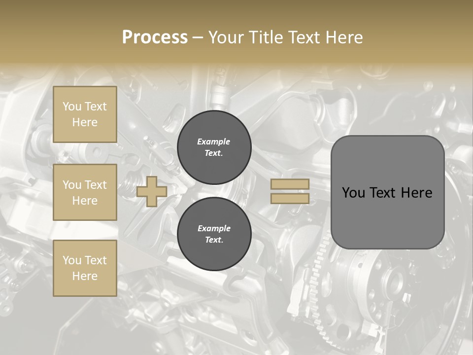 Piston Torque Model PowerPoint Template