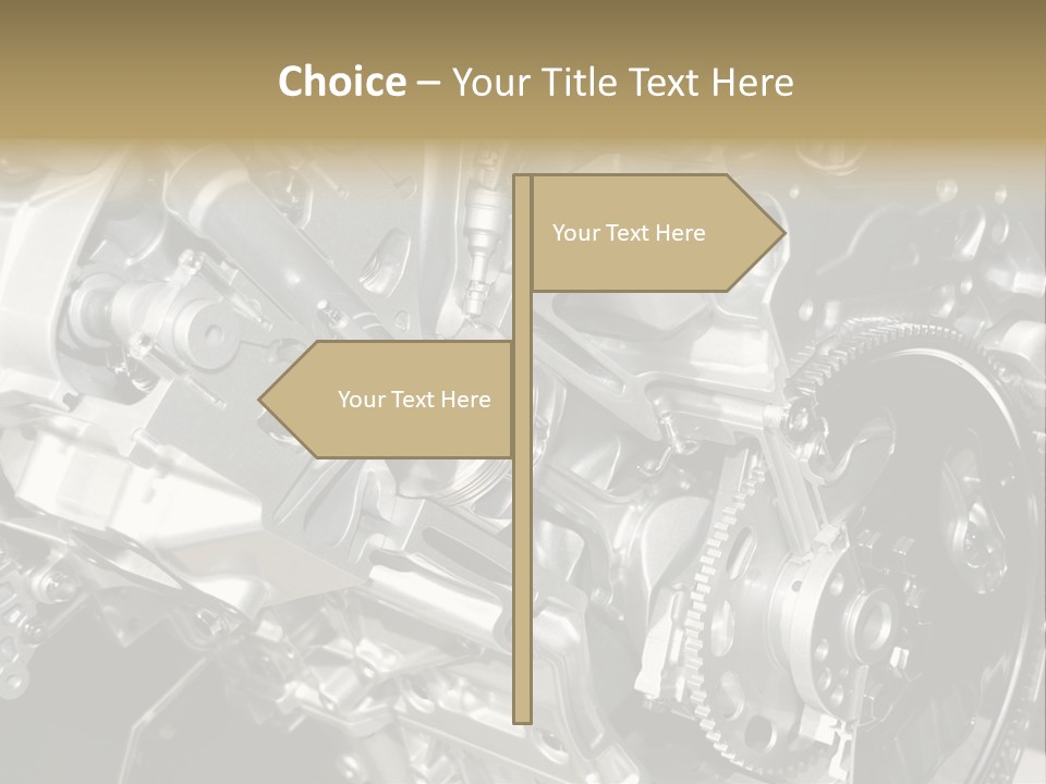 Piston Torque Model PowerPoint Template