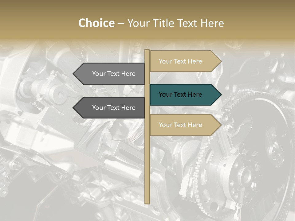 Piston Torque Model PowerPoint Template