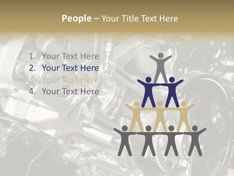 Piston Torque Model PowerPoint Template