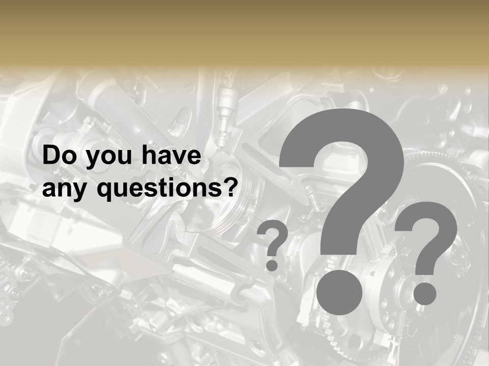 Piston Torque Model PowerPoint Template