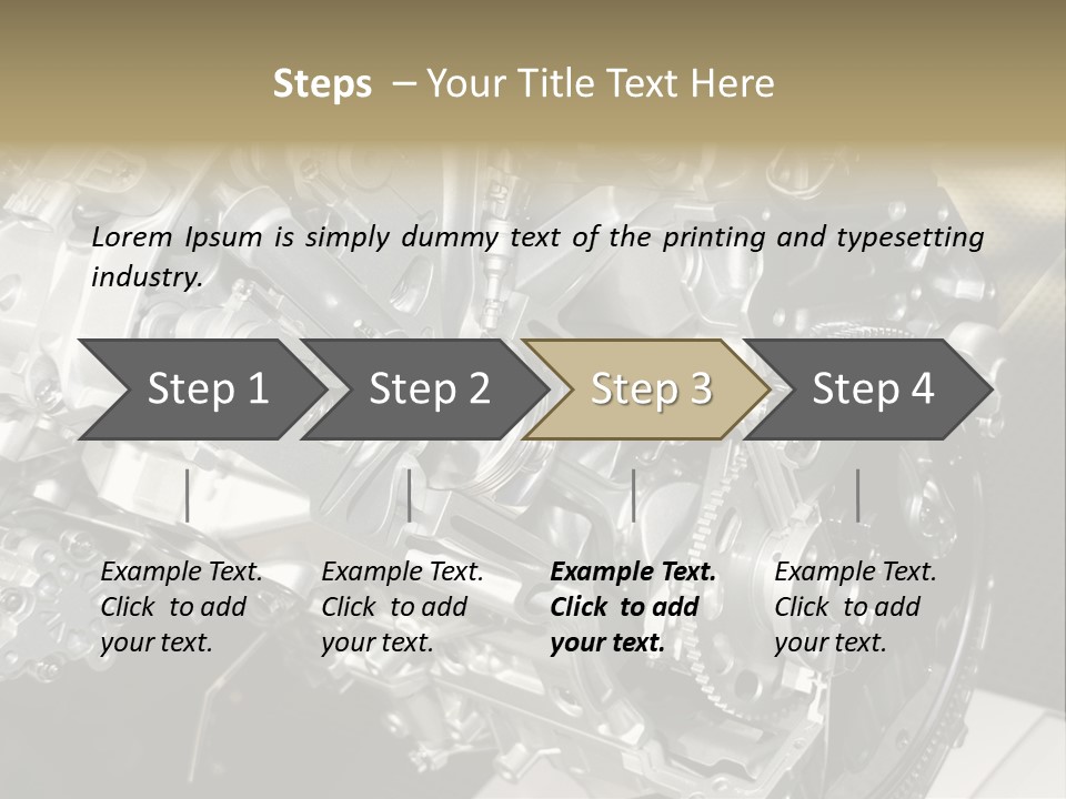 Clean Automotive Transparent PowerPoint Template