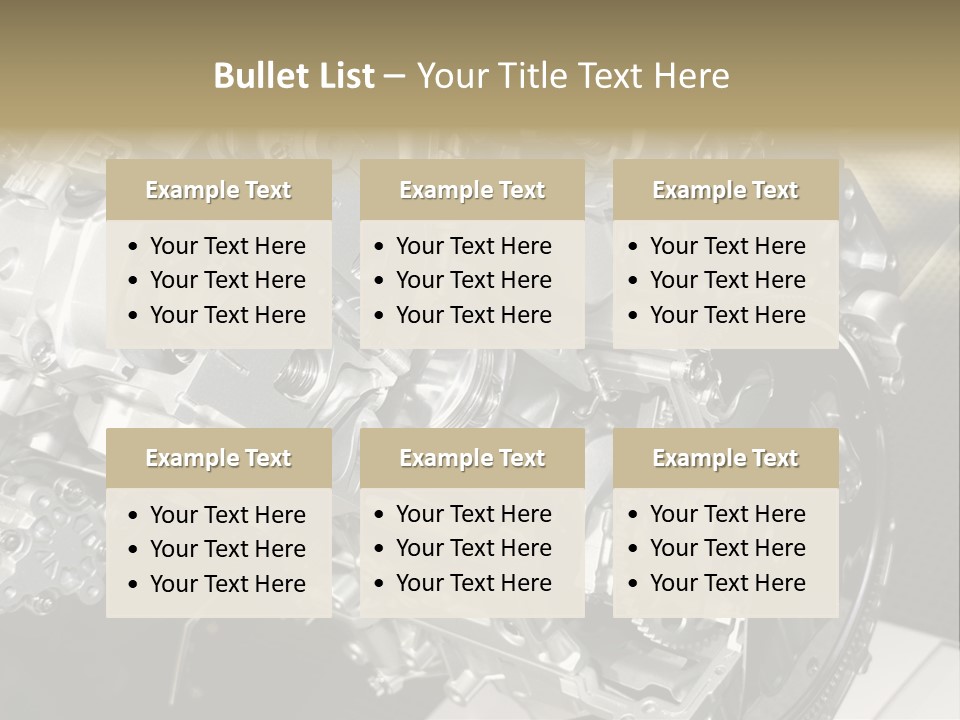 Clean Automotive Transparent PowerPoint Template