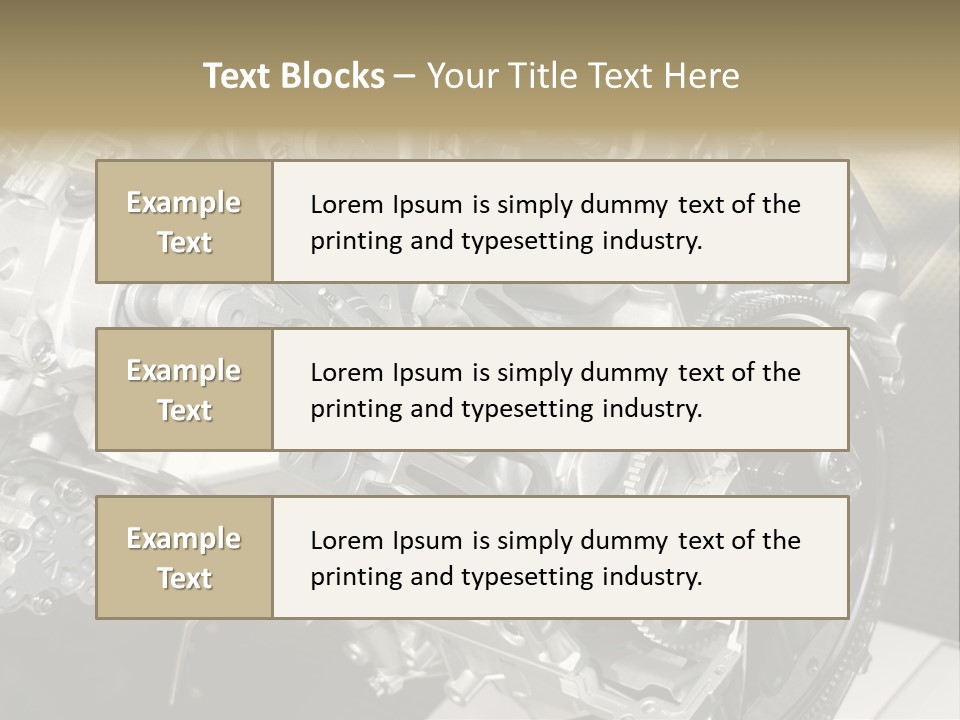Clean Automotive Transparent PowerPoint Template