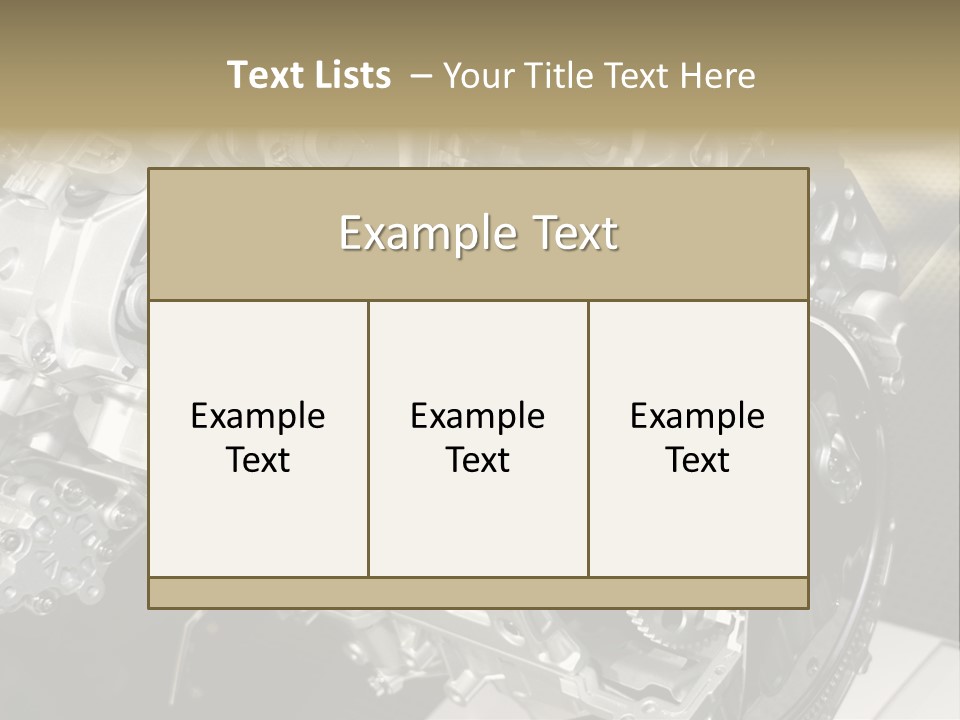 Clean Automotive Transparent PowerPoint Template