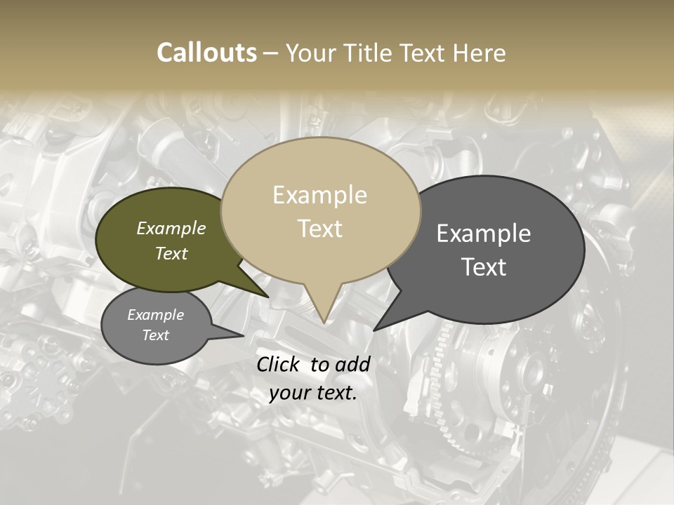 Clean Automotive Transparent PowerPoint Template