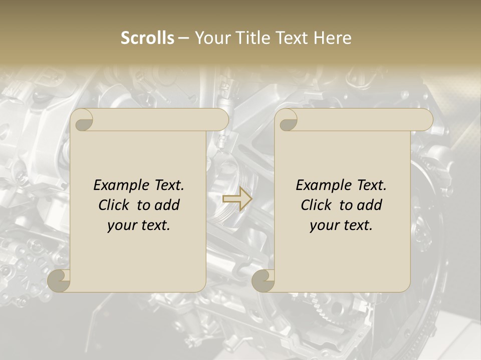 Clean Automotive Transparent PowerPoint Template