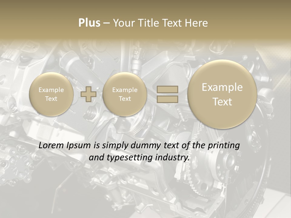 Clean Automotive Transparent PowerPoint Template