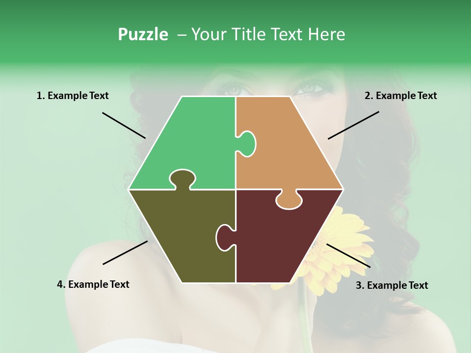 Romance Make Up Beautiful PowerPoint Template