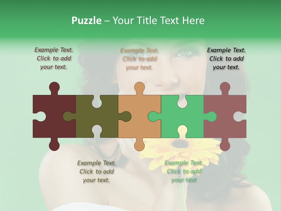 Romance Make Up Beautiful PowerPoint Template