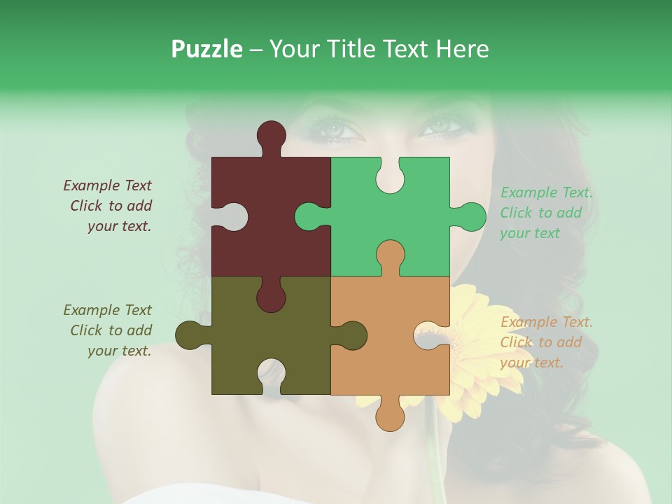 Romance Make Up Beautiful PowerPoint Template