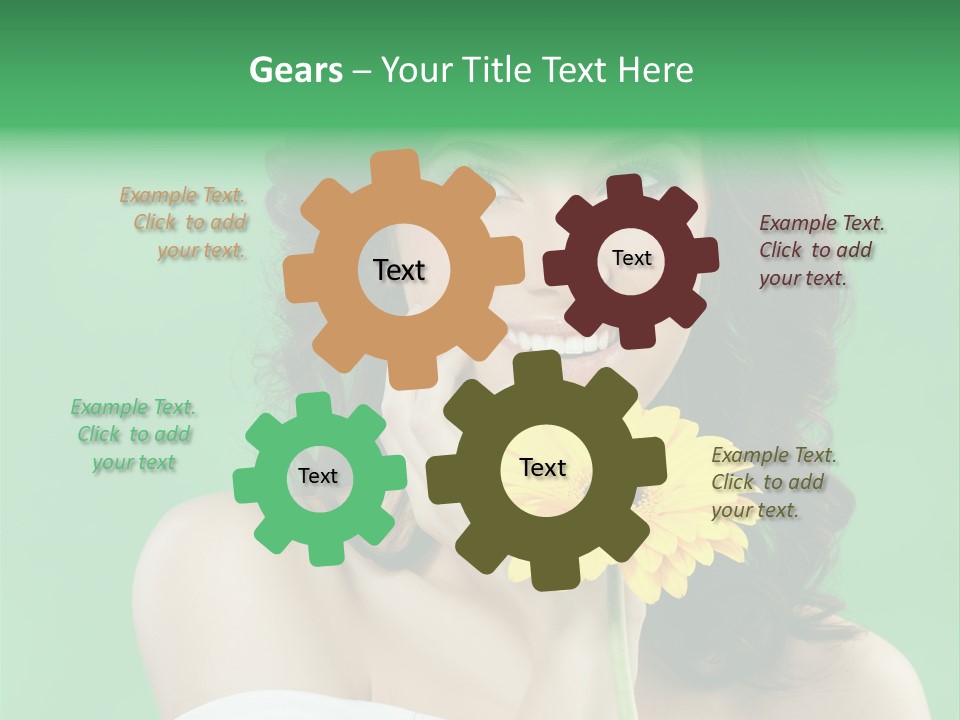 Romance Make Up Beautiful PowerPoint Template