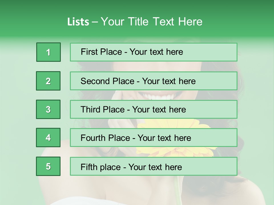 Romance Make Up Beautiful PowerPoint Template
