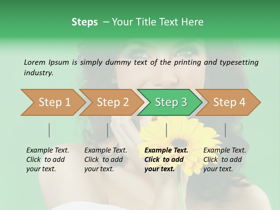 Romance Make Up Beautiful PowerPoint Template