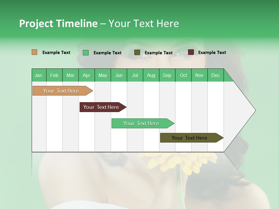 Romance Make Up Beautiful PowerPoint Template