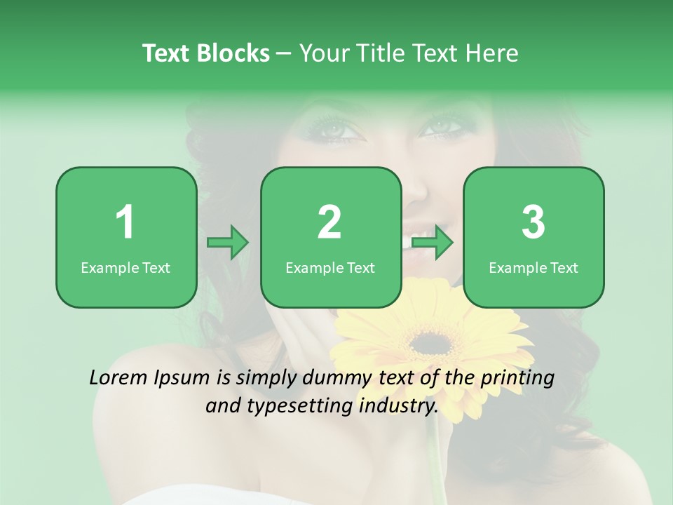 Romance Make Up Beautiful PowerPoint Template