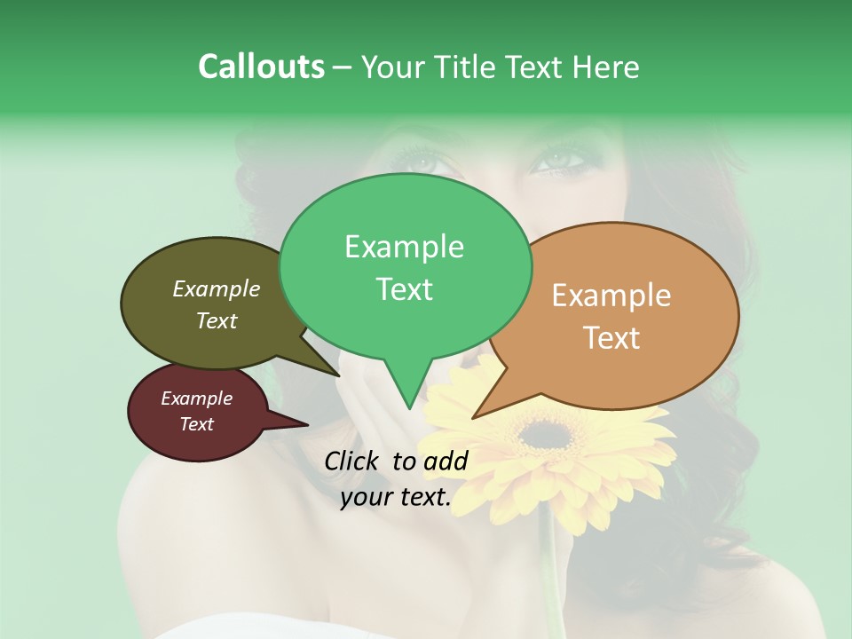 Romance Make Up Beautiful PowerPoint Template