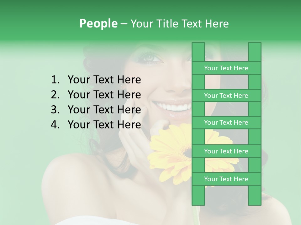 Romance Make Up Beautiful PowerPoint Template