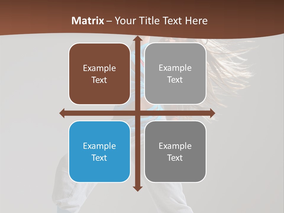 Aerobic Modern Hip Hop PowerPoint Template