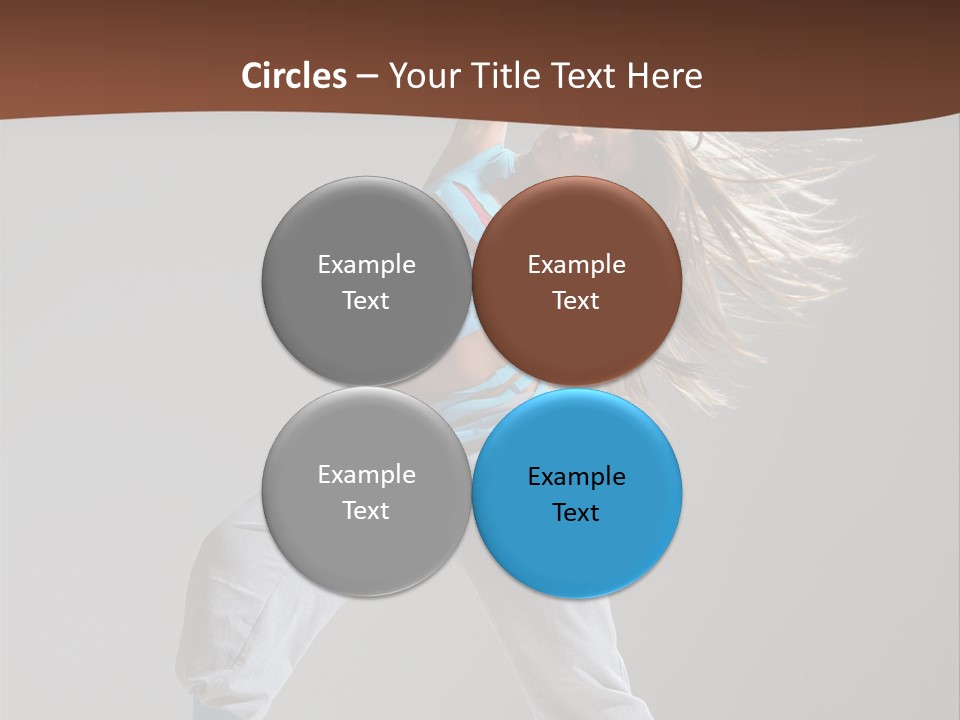 Aerobic Modern Hip Hop PowerPoint Template